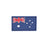 Eemann Tech - Australia Flag PVC Patch 3x5cm with Hook and Loop Fastener