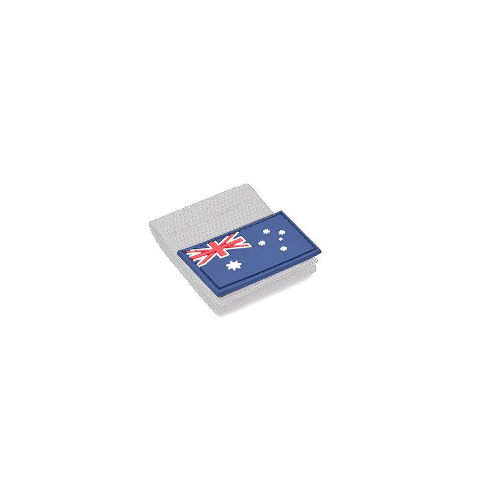 Eemann Tech - Australia Flag PVC Patch 3x5cm with Hook and Loop Fastener