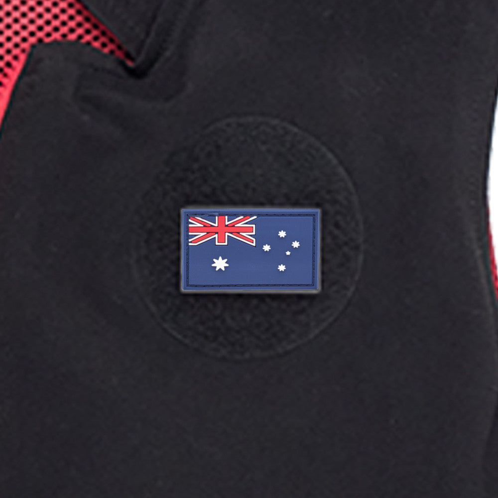 Eemann Tech - Australia Flag PVC Patch 3x5cm with Hook and Loop Fastener