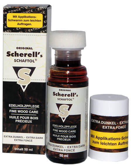 Ballistol - Scherell's SCHAFTOL stockolja - Extra mörk - 50 ml – produktbild 1