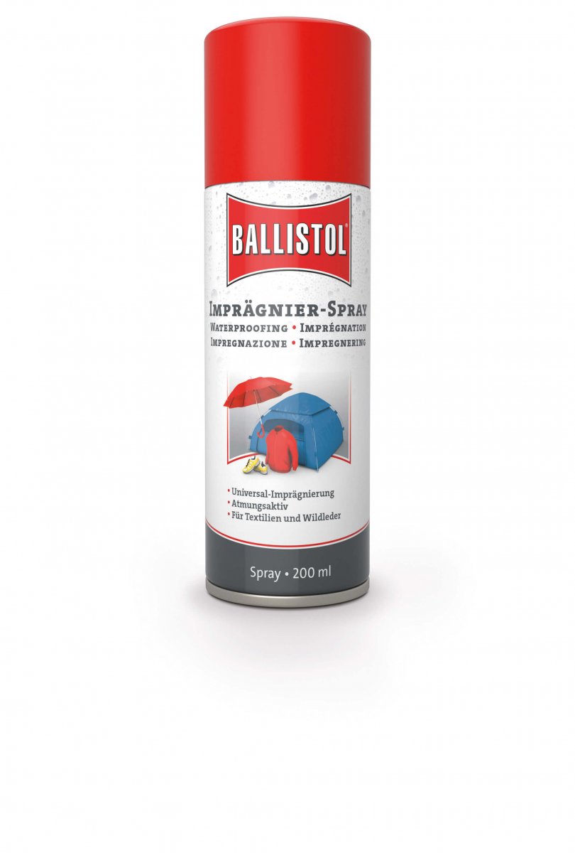 Ballistol - Impregneringsspray för textilier och mocka - 200 ml – produktbild 1