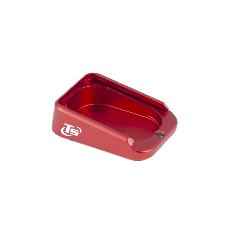 Toni System - +1 Round Aluminum Magazine Basepad for CZ 75 TS Orange / Czechmate / TS 2