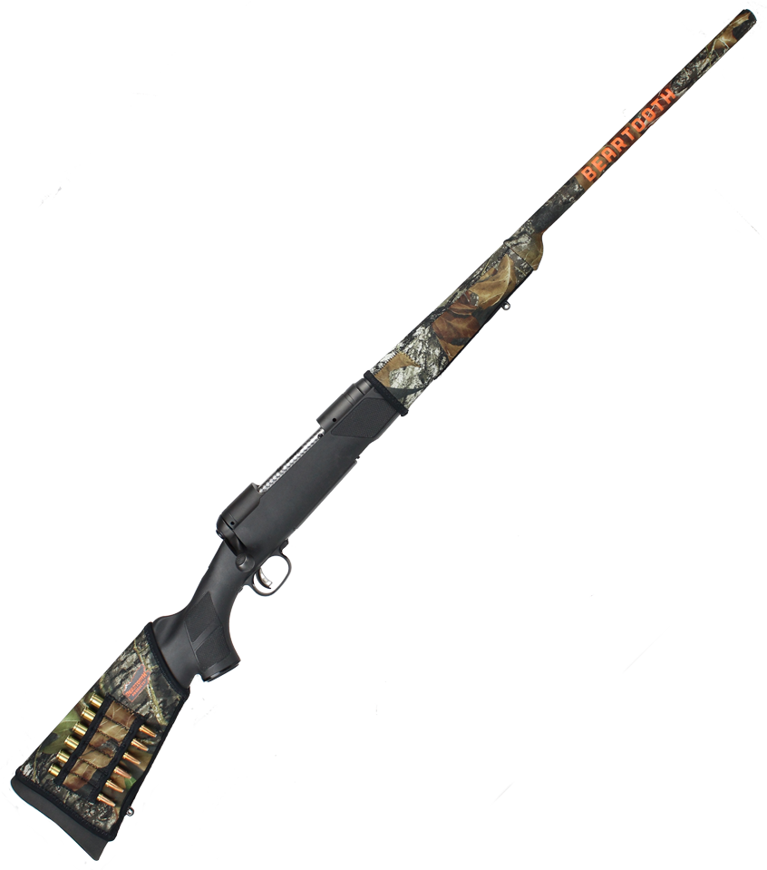 Beartooth GunJacket tvådelat vapenöverdrag i neopren Kulvapen Mossy Oak Break-up