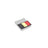 Eemann Tech - Belgium Flag PVC Patch 3x5cm with Hook and Loop Fastener