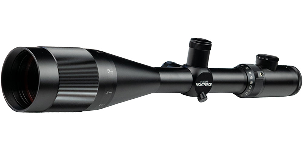 Nightforce Kikarsikte Precision Benchrest 8-32x56 F2 1/8 MOA NP-R2 belyst