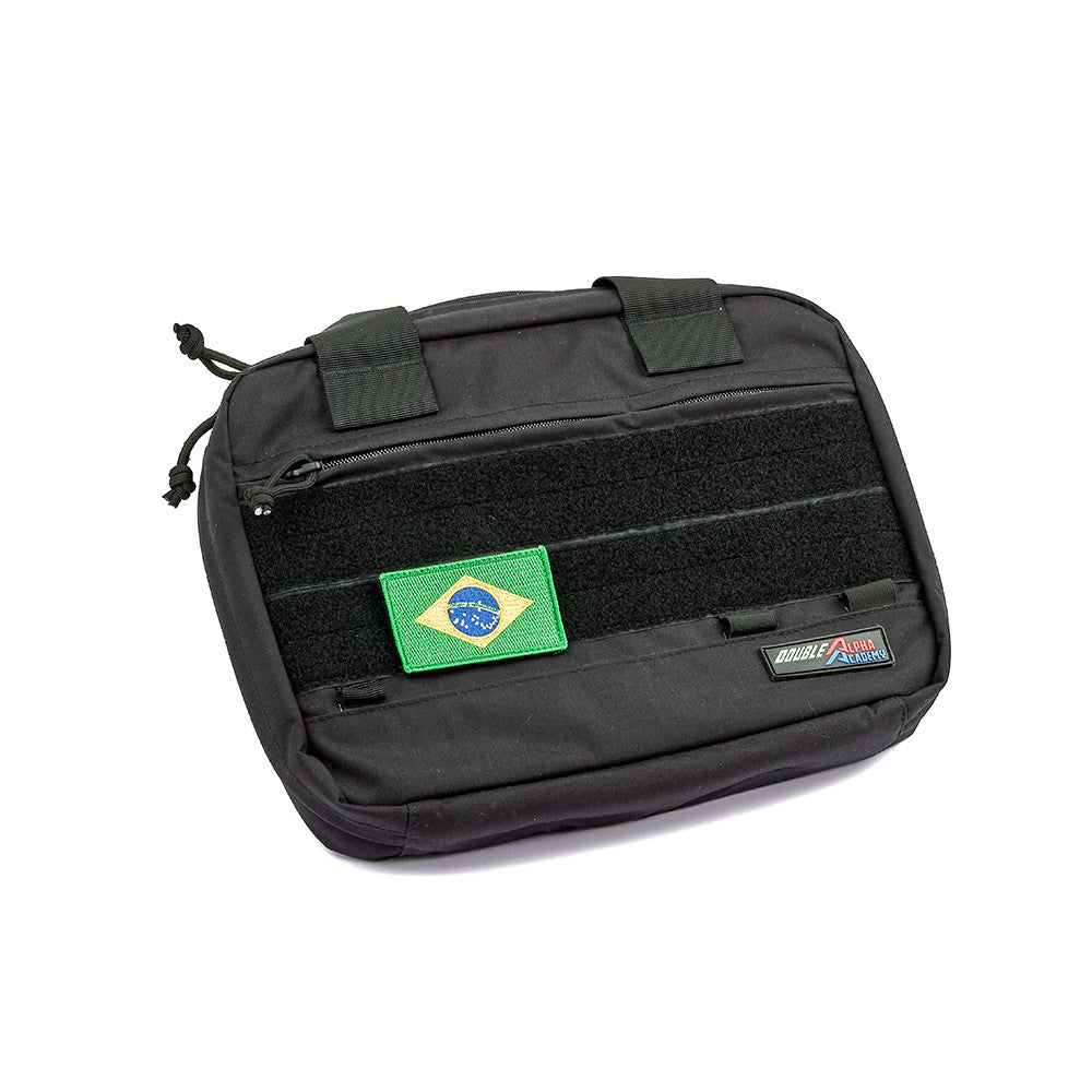 Eemann Tech - Brazil Flag Embroidery Patch with Fastener Hook and Loop