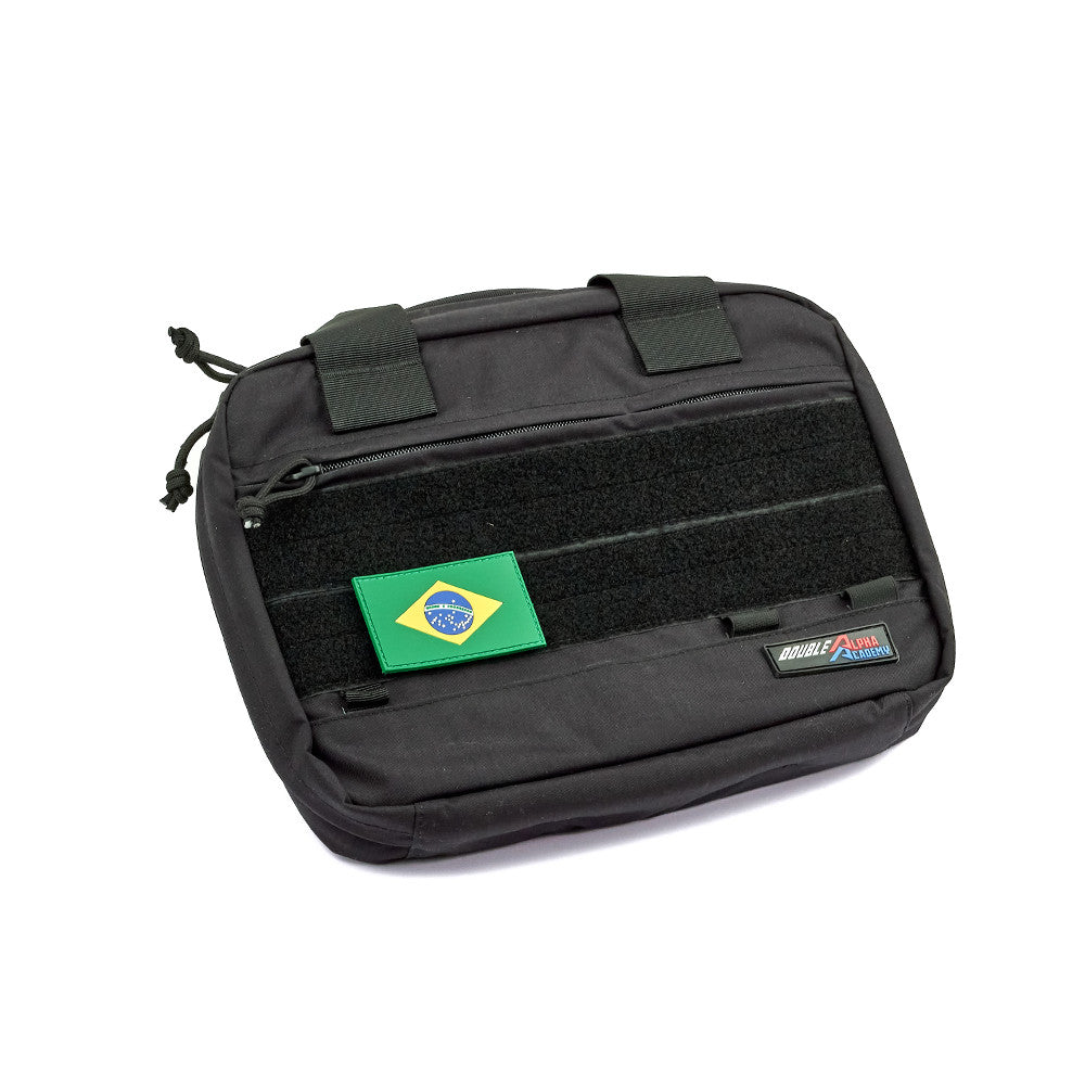 Eemann Tech - Brazil Flag PVC Patch with Hook and Loop Fastener