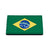 Eemann Tech - Brazil Flag PVC Patch with Hook and Loop Fastener