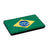 Eemann Tech - Brazil Flag PVC Patch with Hook and Loop Fastener