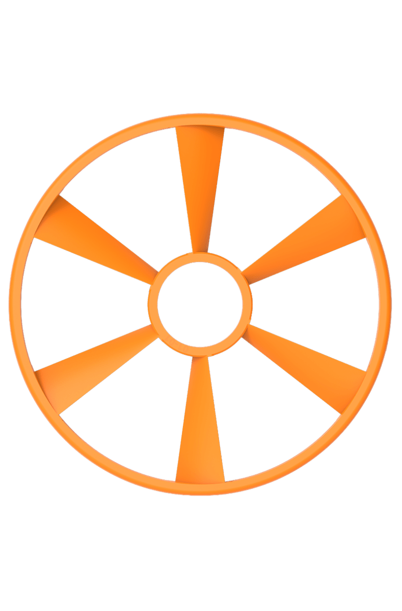 Caldwell - ClayCopter XV - Duvor - 110 mm - 50-pack – Artikel CAL-1243603 – Produktbild 2