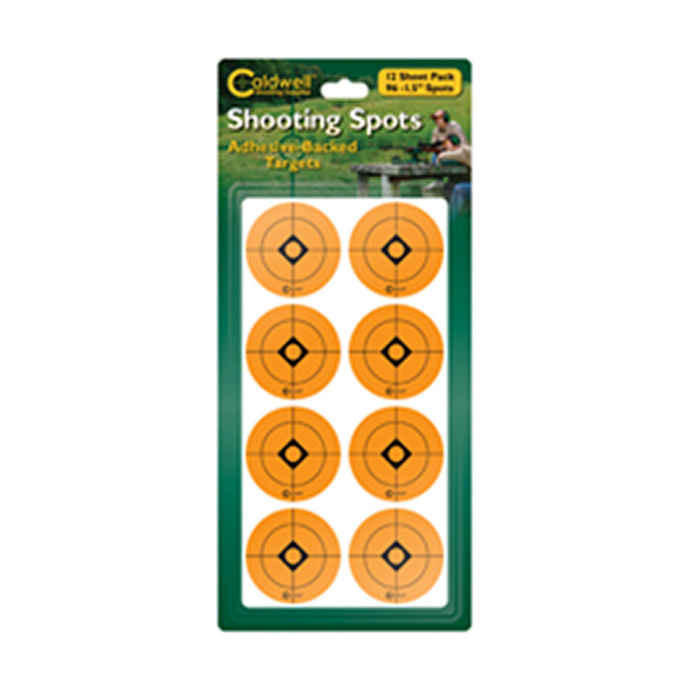 Caldwell - Orange Shooting Spots - Målprickar - 1,5 tum - 96 st – Artikel CAL-652710 – Produktbild 1
