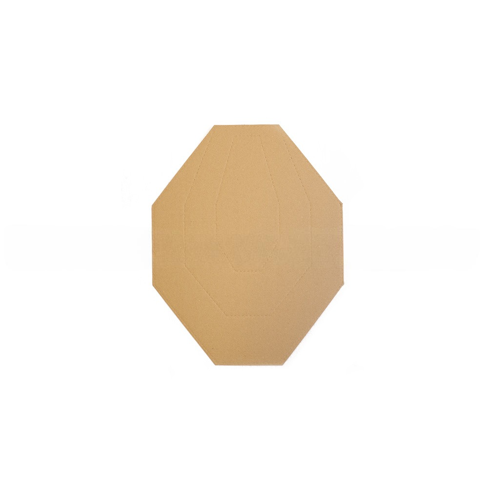 Eemann Tech - Cardboard IPSC MINI Target TAN/WHITE - 100 pcs./Pack
