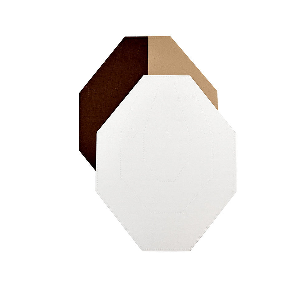 Eemann Tech - Cardboard IPSC Painted Target 50 pcs./Pack