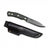 Casström No.10 SFK kniv Grön micarta & rostfritt stål, slida i läder