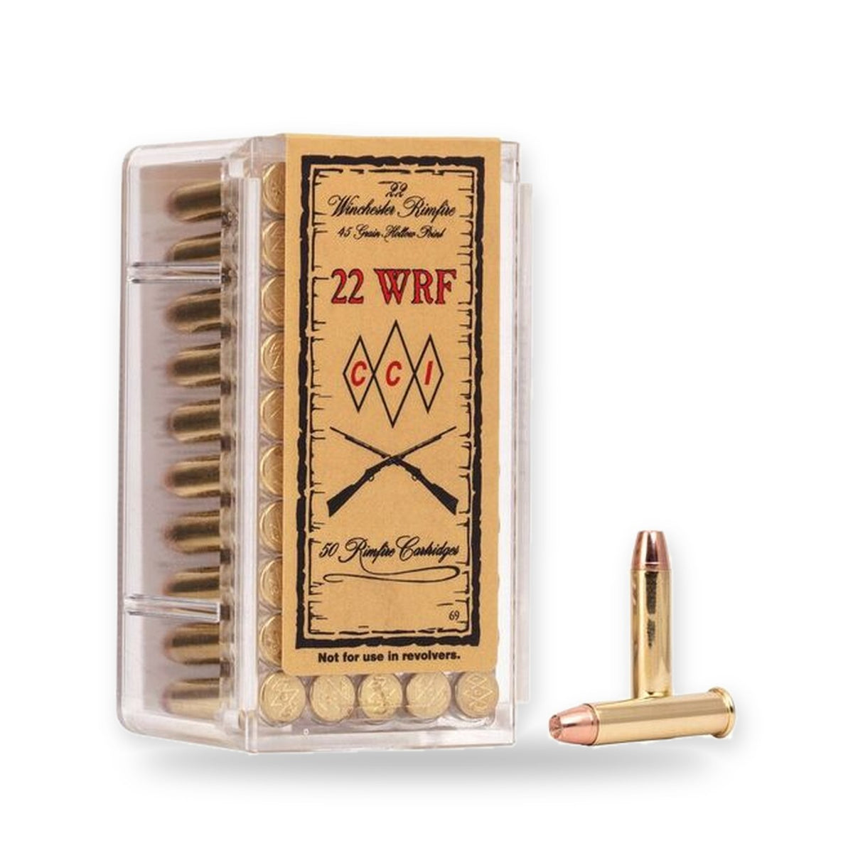 CCI - Winchester Rimfire Ammo - 22 WRF Jacketed HP - 45gr - 50/Box