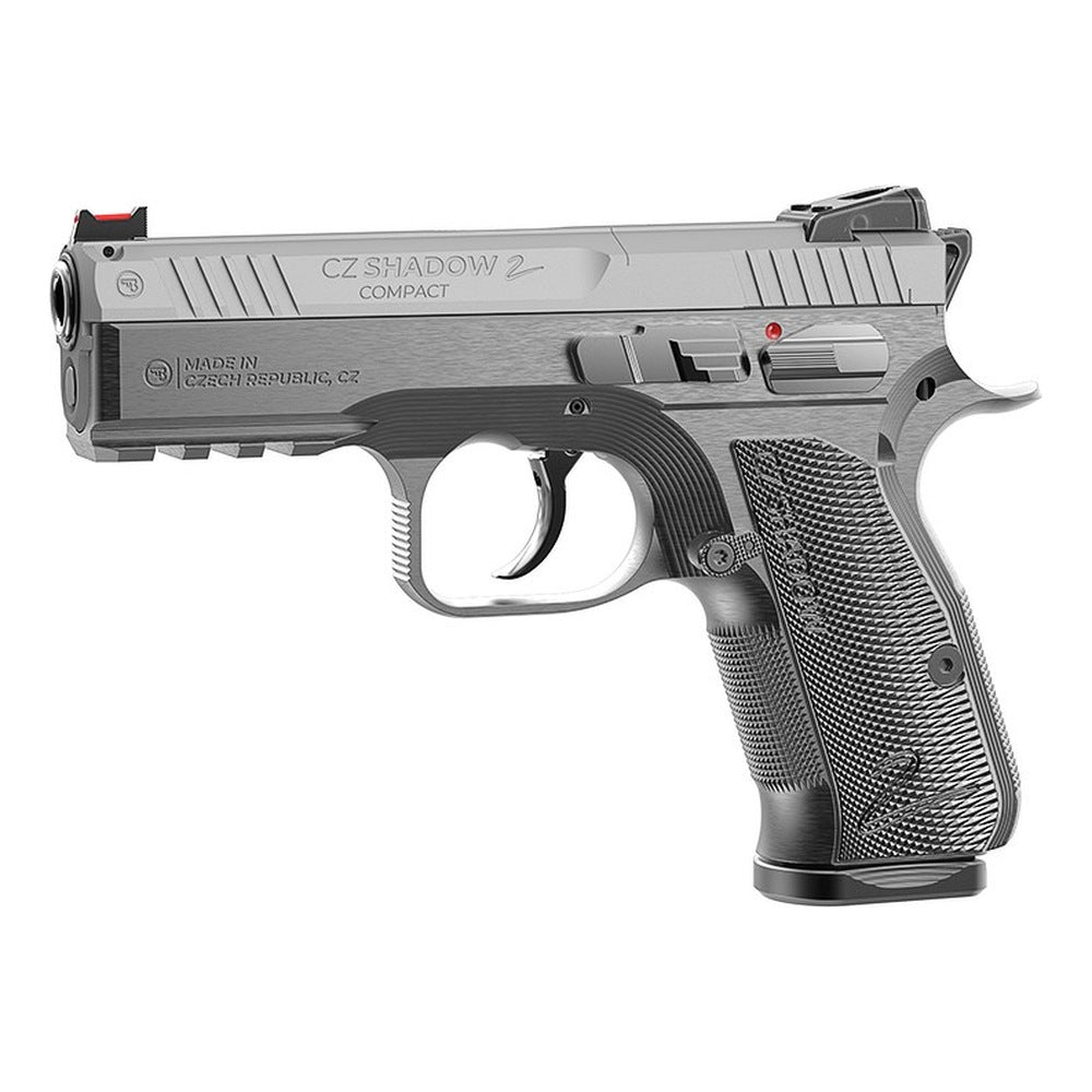 CZ - Shadow 2 Compact OR - Industrial Silver - 9 mm