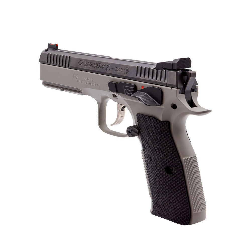 Eemann Tech - 3D Serrated Plastic Grips for CZ Shadow 1/2
