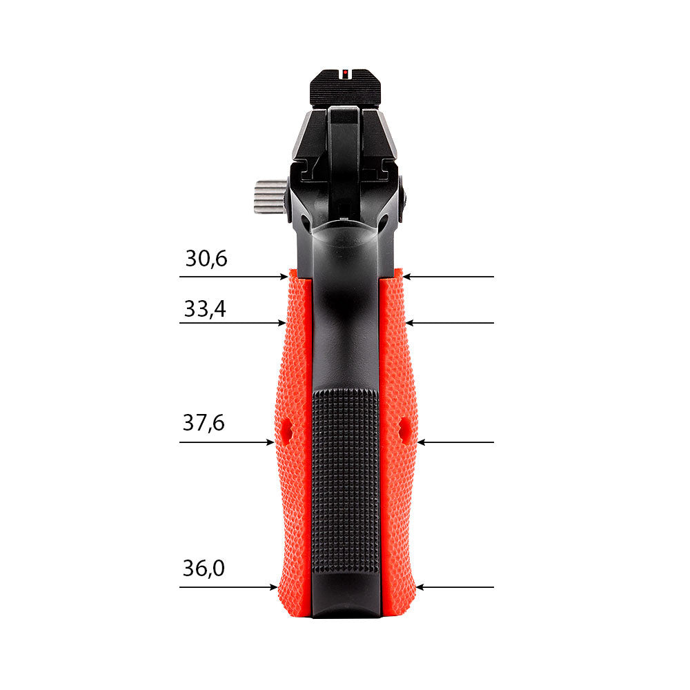 Eemann Tech - 3D Serrated Plastic Grips for CZ Shadow 1/2