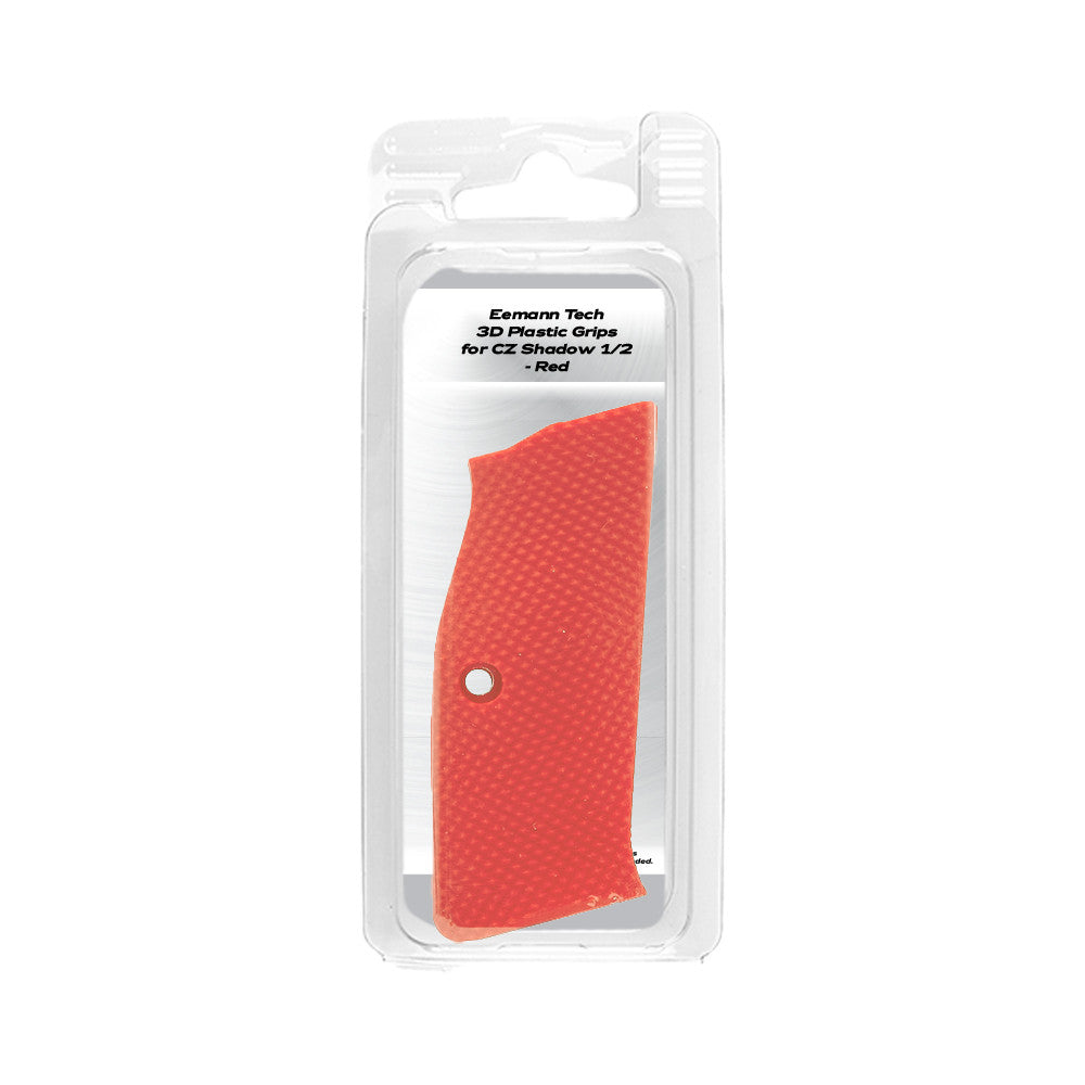 Eemann Tech - 3D Serrated Plastic Grips for CZ Shadow 1/2