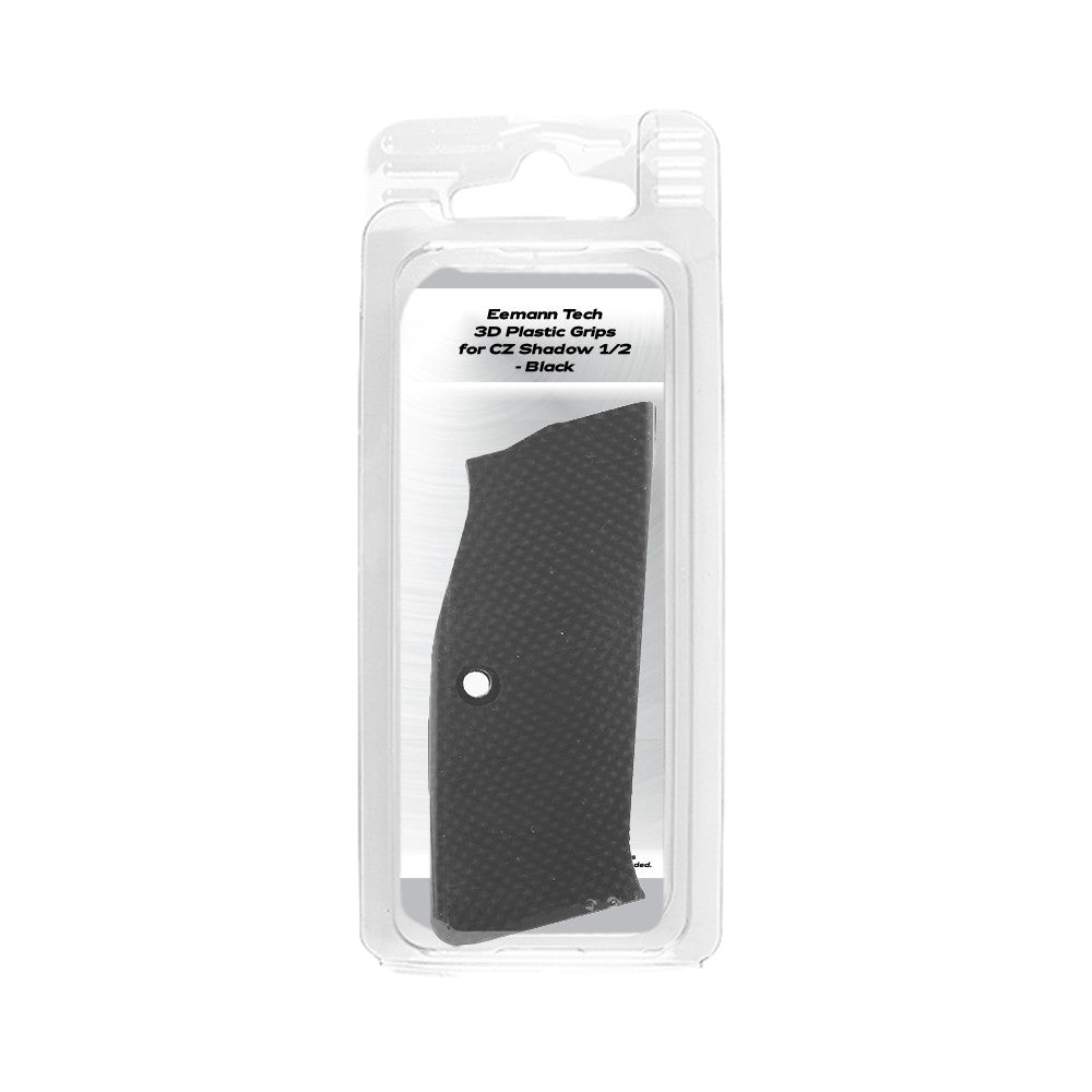 Eemann Tech - 3D Serrated Plastic Grips for CZ Shadow 1/2