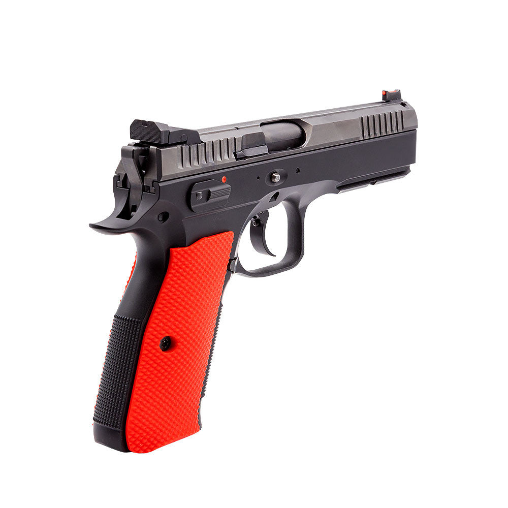 Eemann Tech - 3D Serrated Plastic Grips for CZ Shadow 1/2