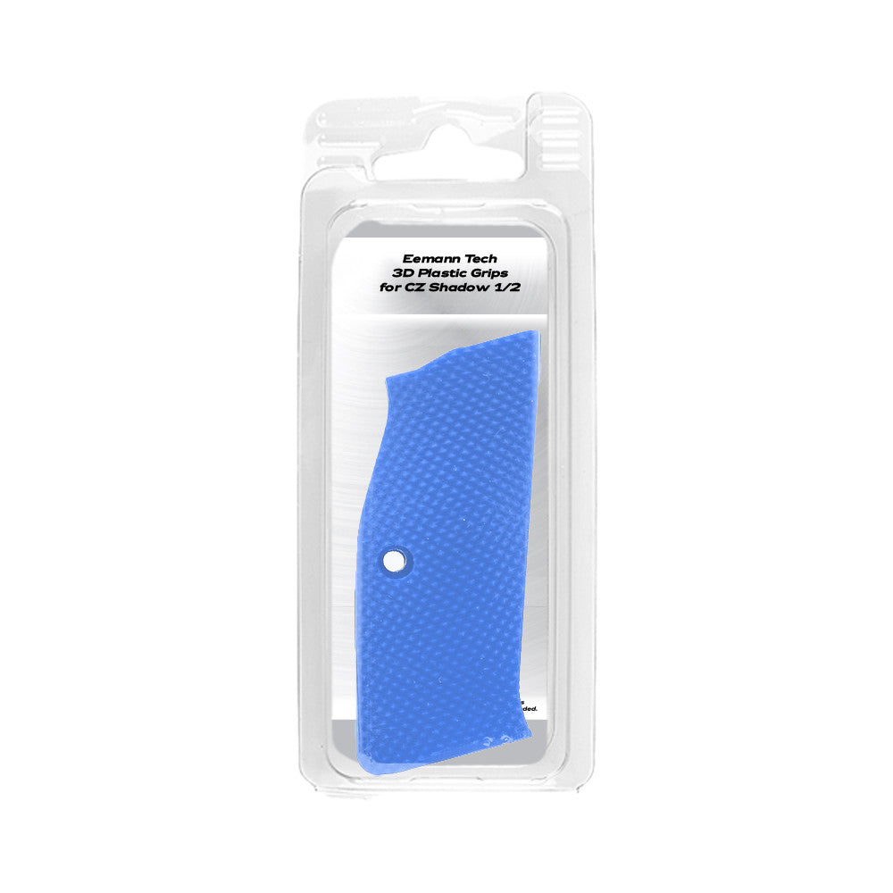 Eemann Tech - 3D Serrated Plastic Grips for CZ Shadow 1/2