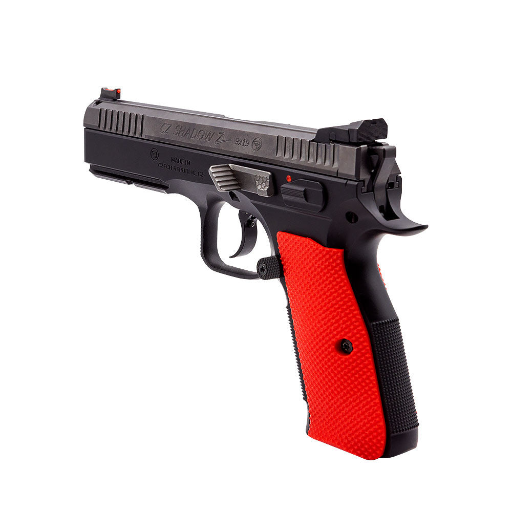 Eemann Tech - 3D Serrated Plastic Grips for CZ Shadow 1/2