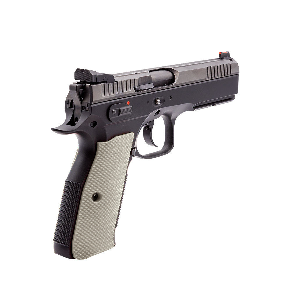 Eemann Tech - 3D Serrated Plastic Grips for CZ Shadow 1/2