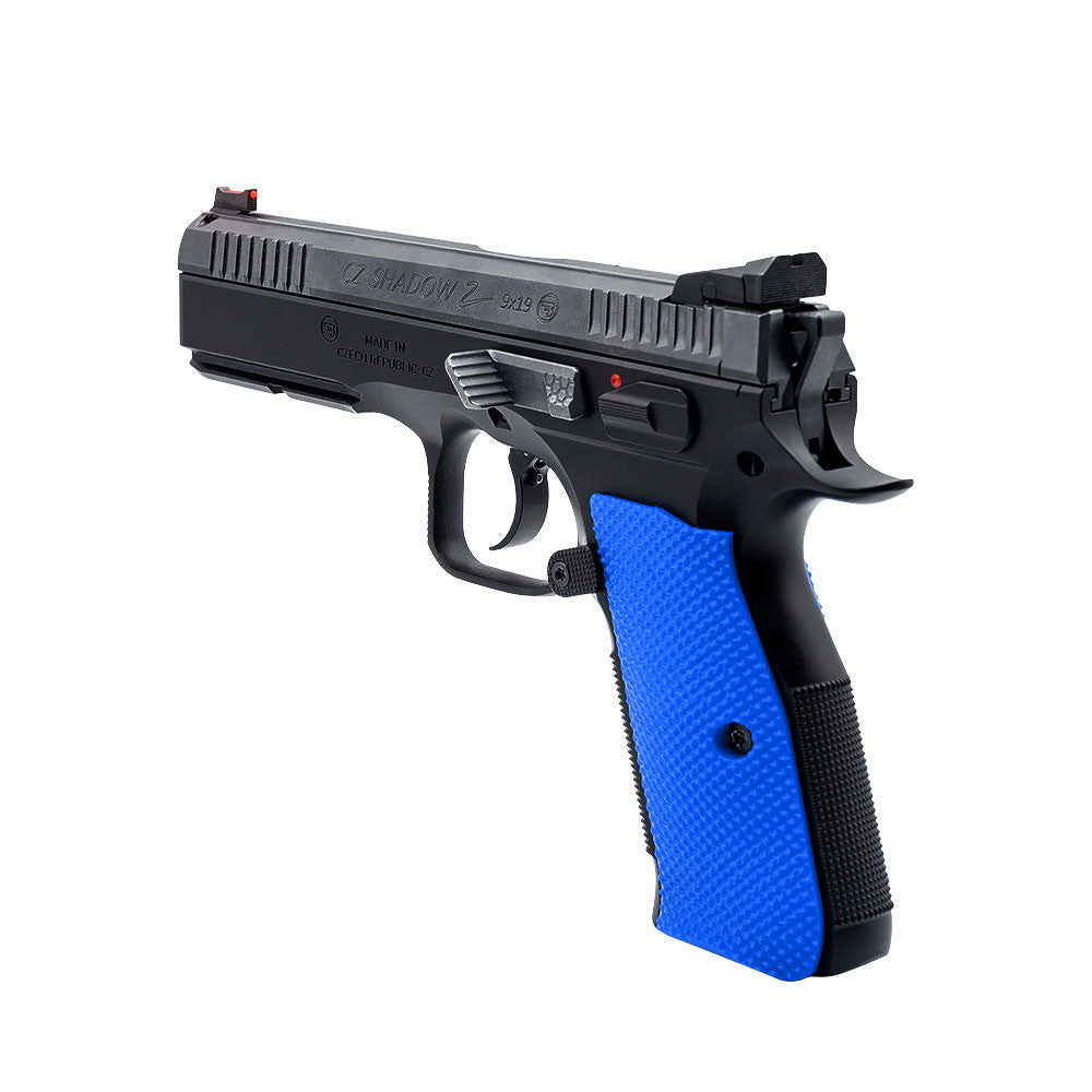 Eemann Tech - 3D Serrated Plastic Grips for CZ Shadow 1/2