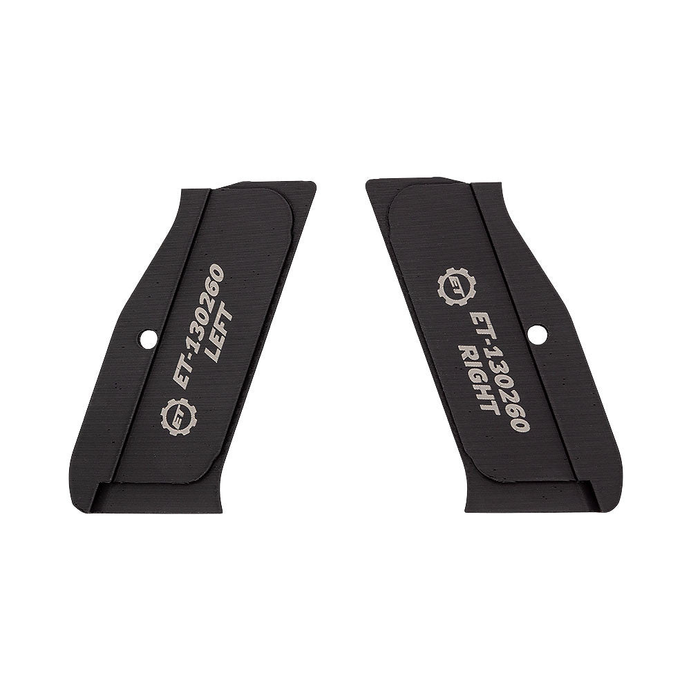 Eemann Tech - 3D Serrated Plastic Grips for CZ Shadow 1/2