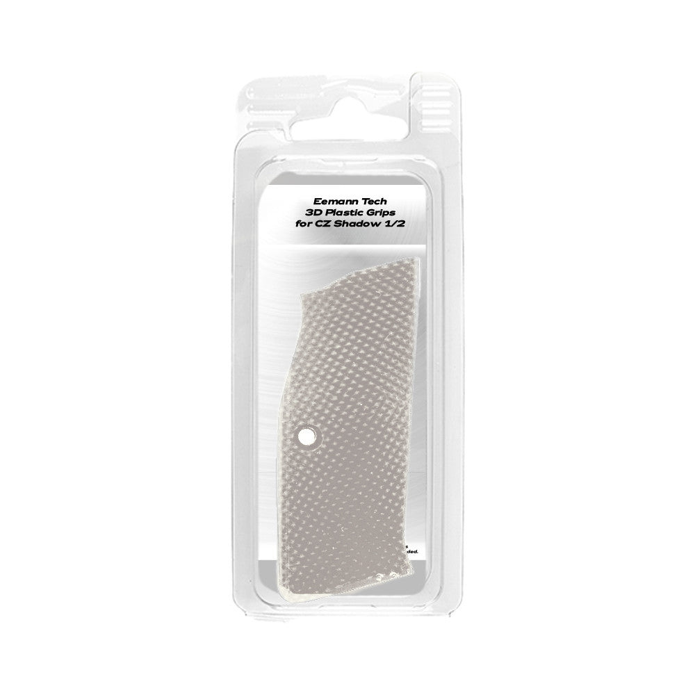 Eemann Tech - 3D Serrated Plastic Grips for CZ Shadow 1/2