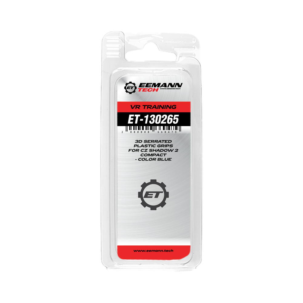 Eemann Tech - 3D Serrated Plastic Grips for CZ Shadow 2 Compact