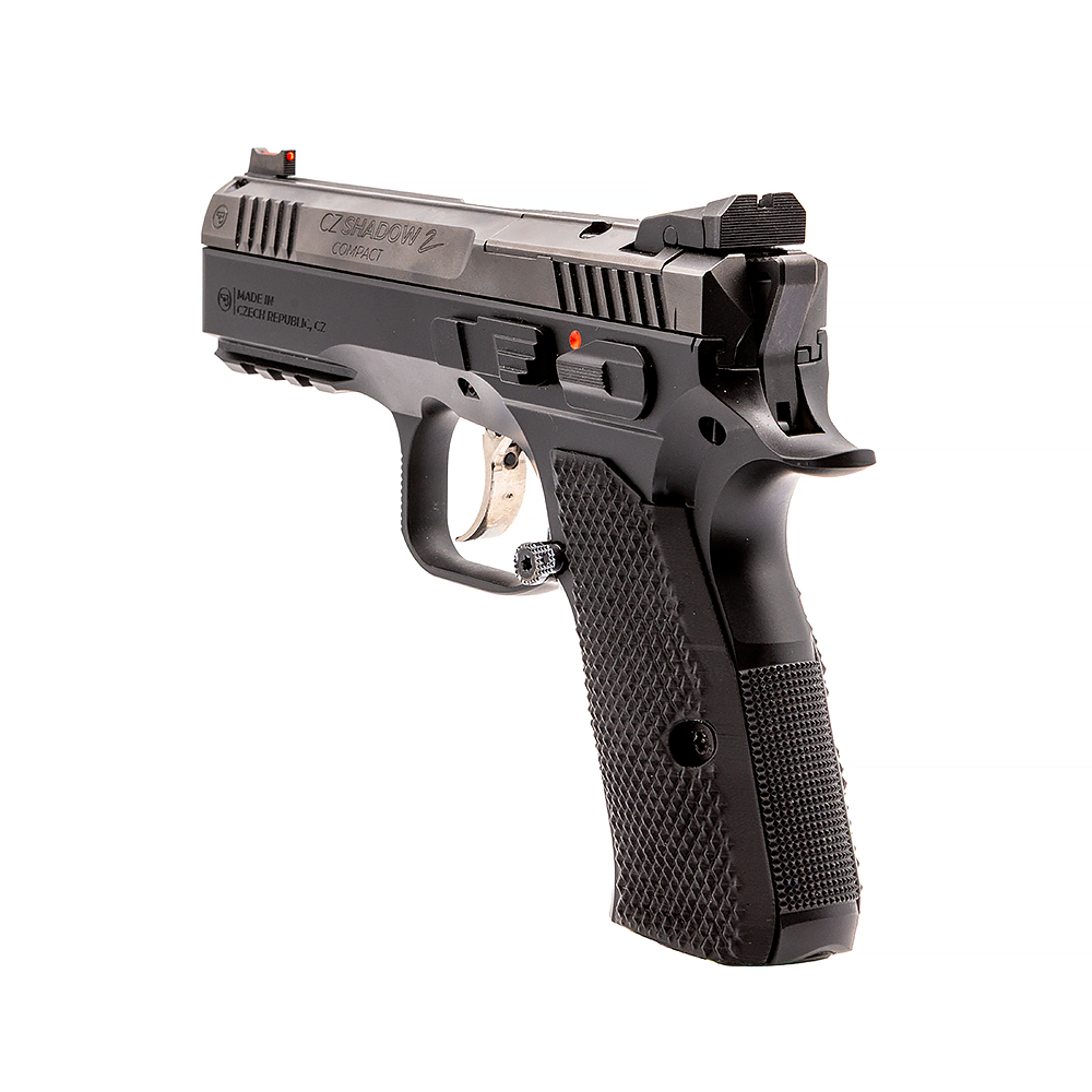 Eemann Tech - 3D Serrated Plastic Grips for CZ Shadow 2 Compact