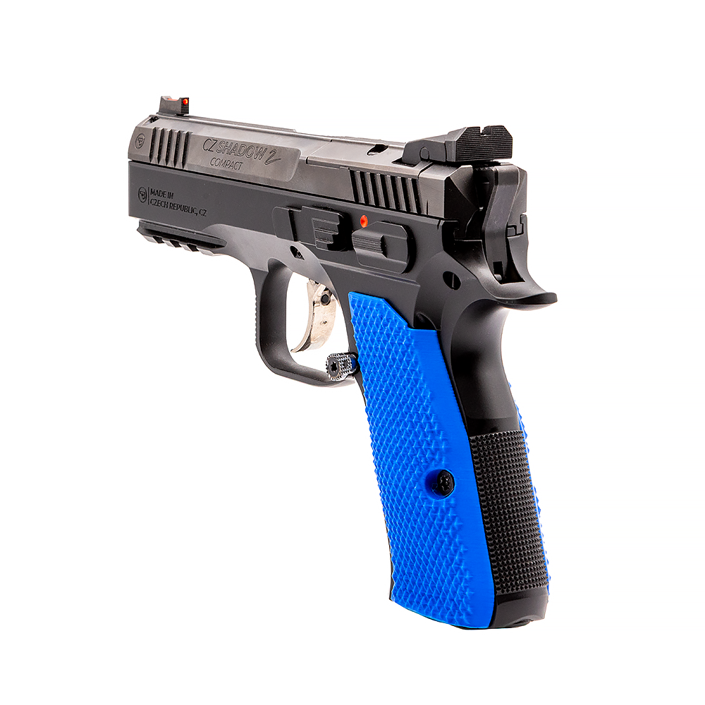 Eemann Tech - 3D Serrated Plastic Grips for CZ Shadow 2 Compact