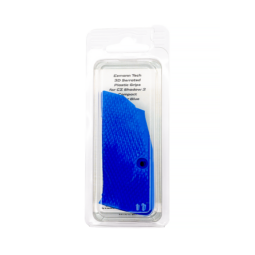 Eemann Tech - 3D Serrated Plastic Grips for CZ Shadow 2 Compact