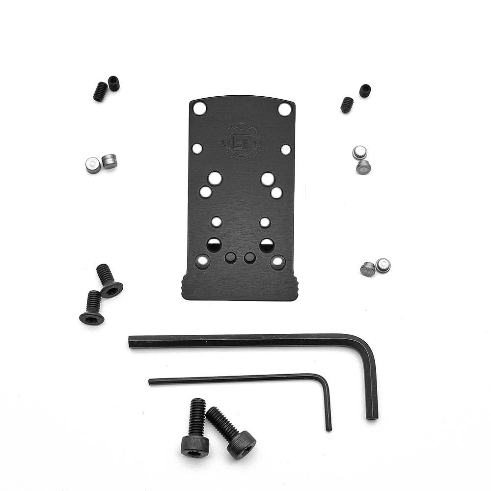 Eemann Tech - Aluminium Red Dot Mount for Glock