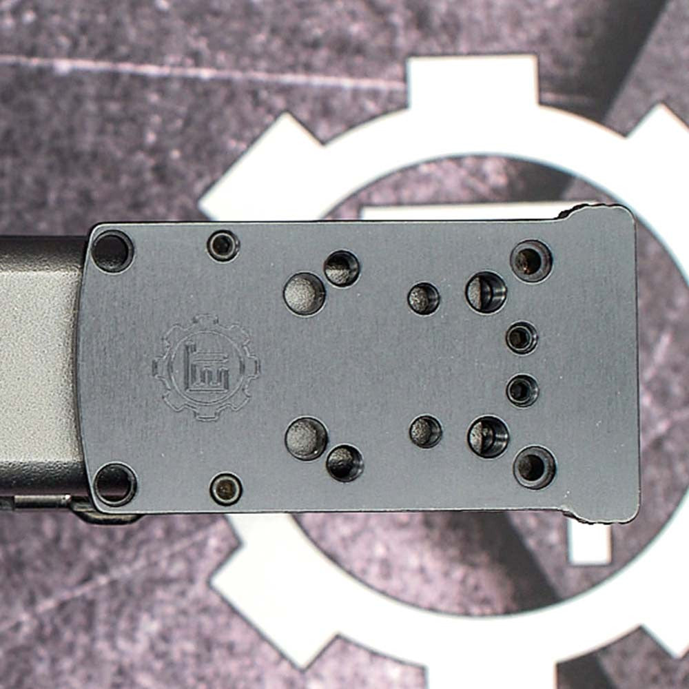 Eemann Tech - Aluminium Red Dot Mount for Glock