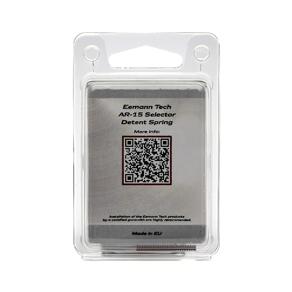 Eemann Tech - AR-15 Selector Detent Spring
