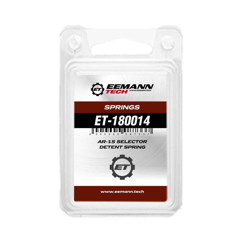 Eemann Tech - AR-15 Selector Detent Spring