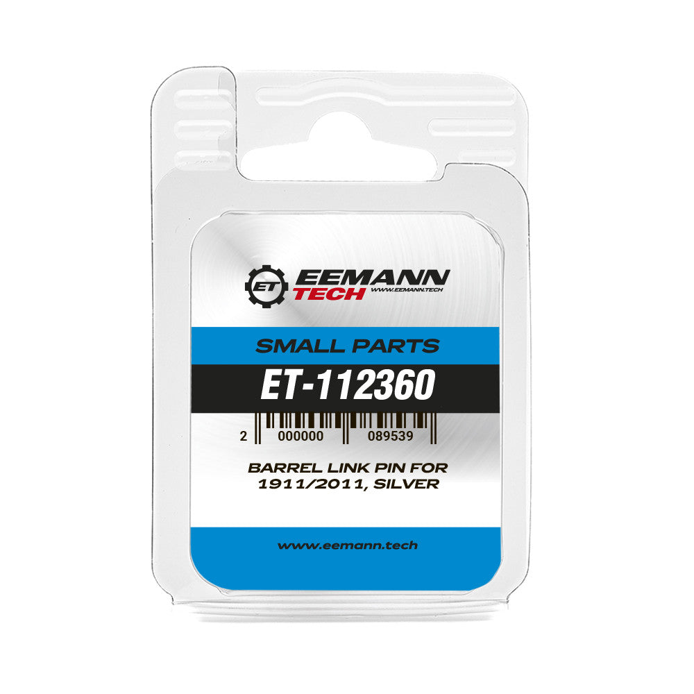 Eemann Tech - Barrel Link Pin for 1911/2011, Silver