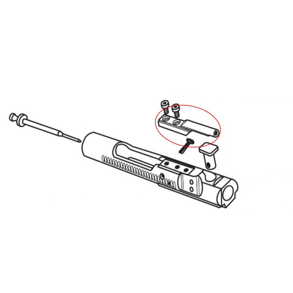 Eemann Tech - Bolt Carrier Key for AR-15