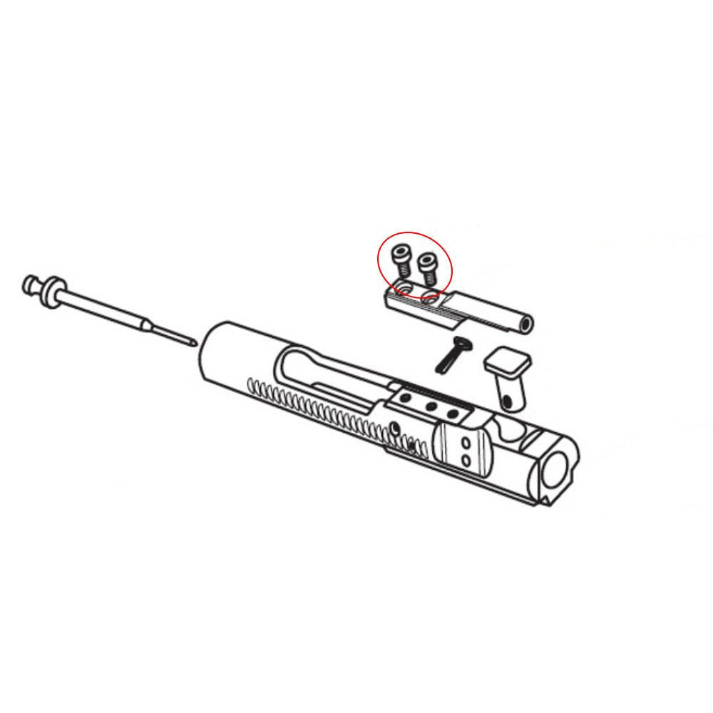Eemann Tech - Bolt Carrier Key Screw for AR-15 - 2 pcs.