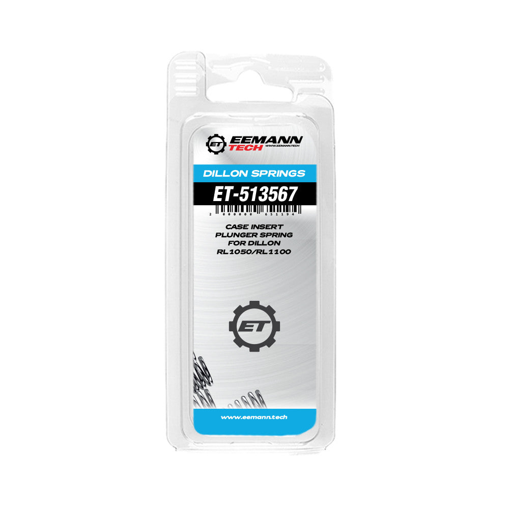 Eemann Tech - Case Insert Plunger Spring for Dillon RL1050/RL1100