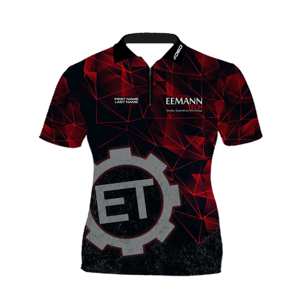 Eemann Tech - Casual T-Shirt - RED