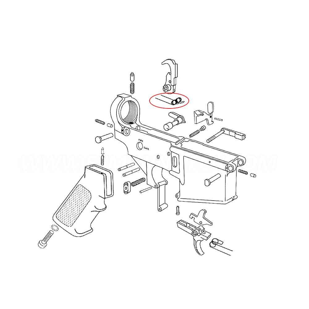 Eemann Tech - Competition Hammer Spring for AR-15
