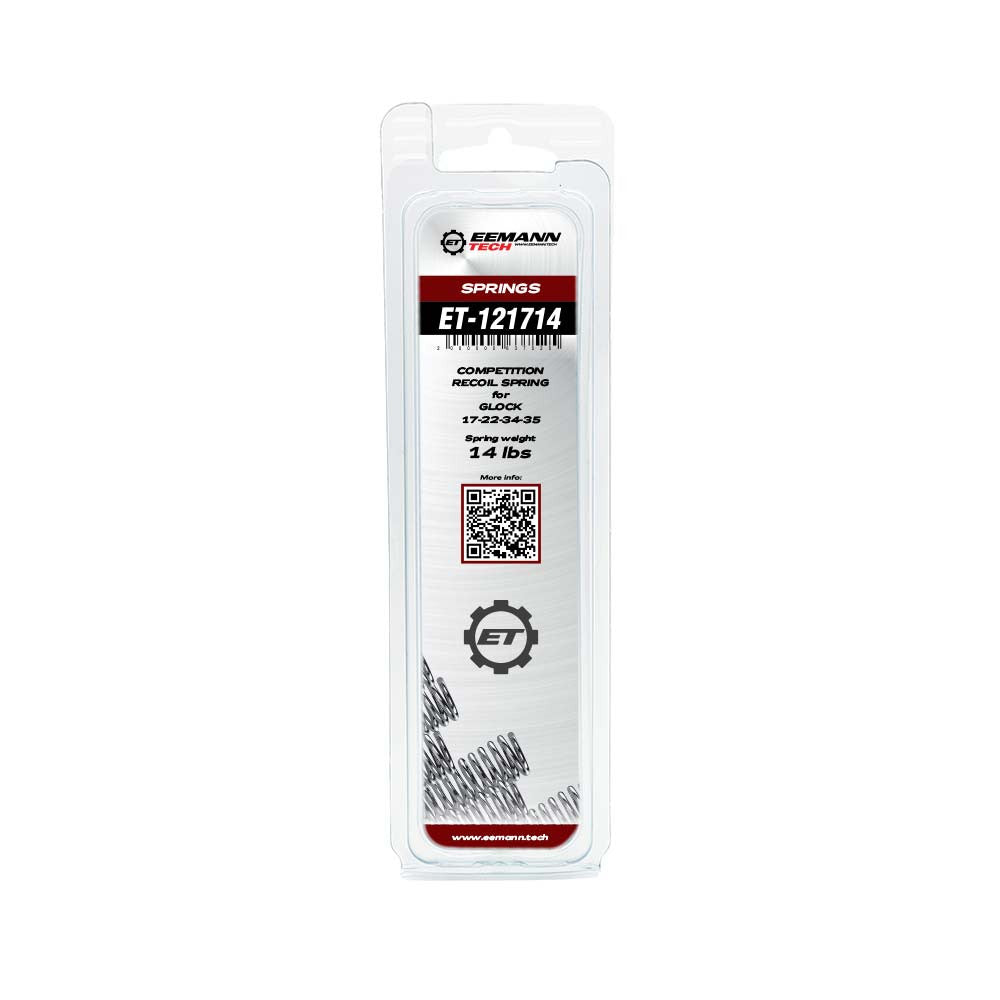 Eemann Tech - Competition Recoil Spring for Glock 17-22-34-35