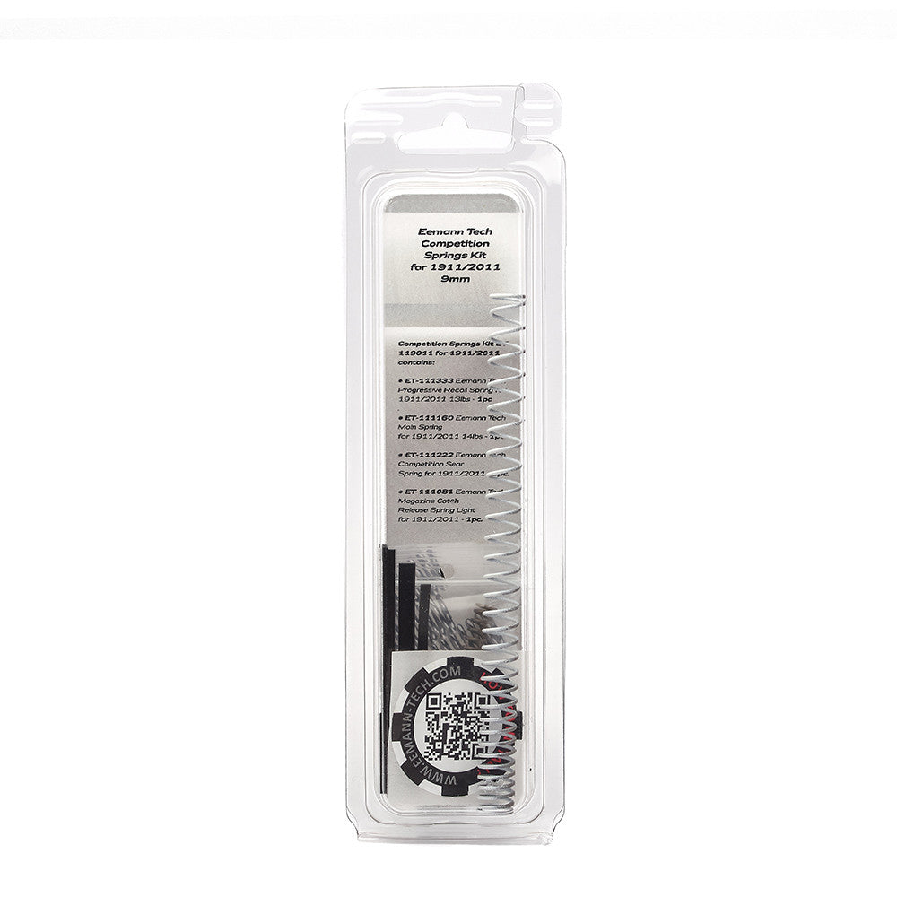 Eemann Tech - Competition Springs Kit for 1911/2011 - 9mm