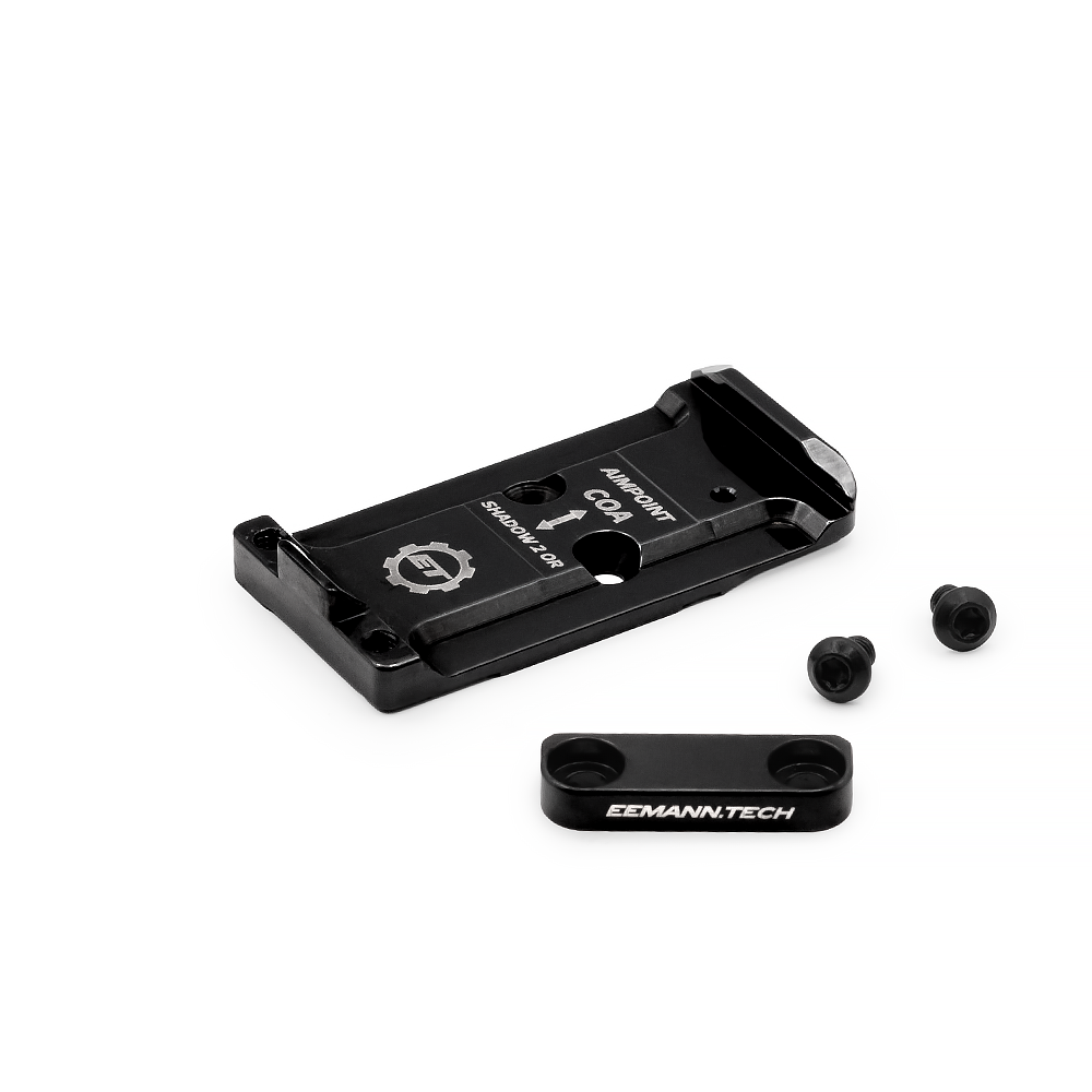 Eemann Tech - CZ SHADOW 2 OR Plate Mount for Aimpoint COA