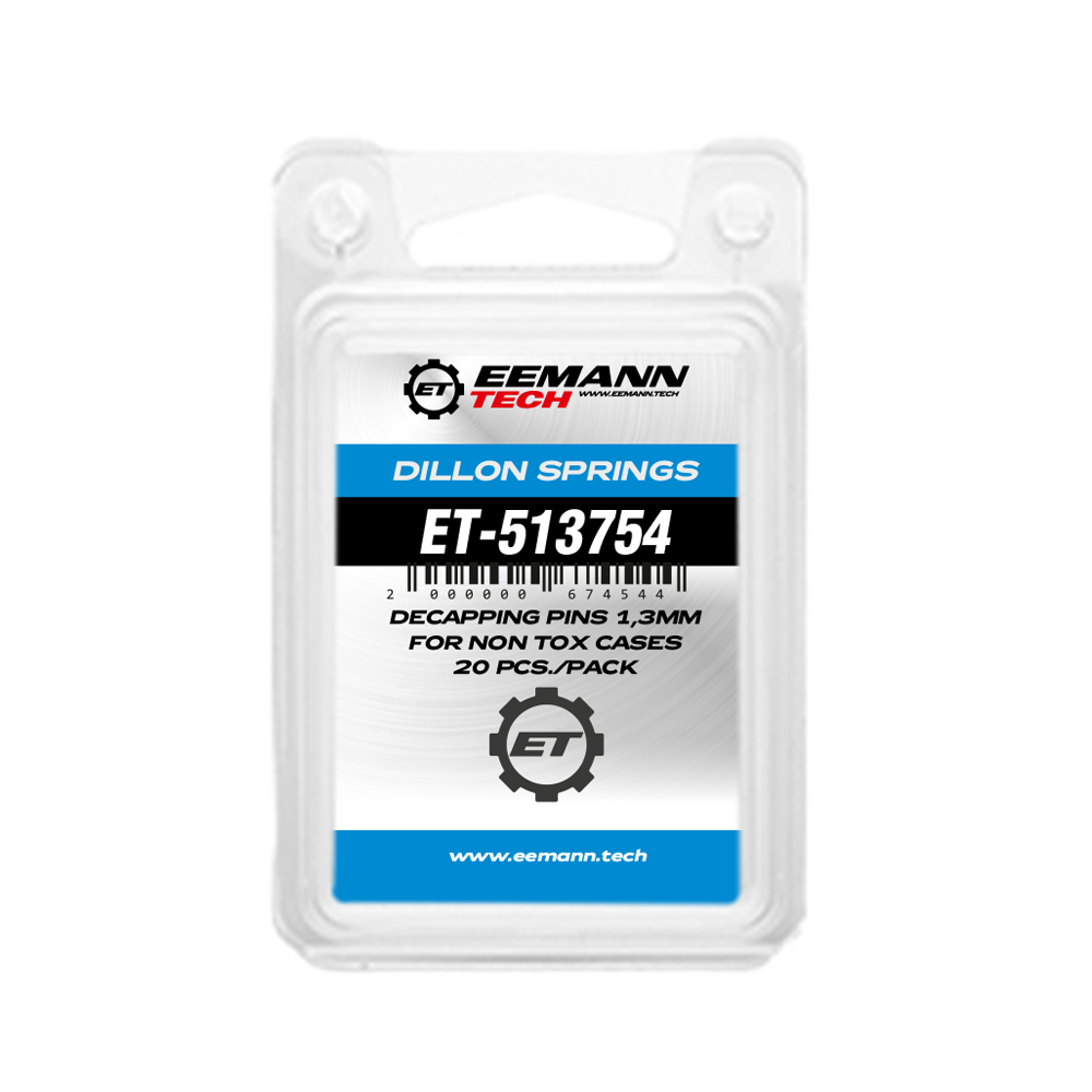 Eemann Tech - Decapping Pins 1,3mm for Non Tox Cases - 20 pcs./pack