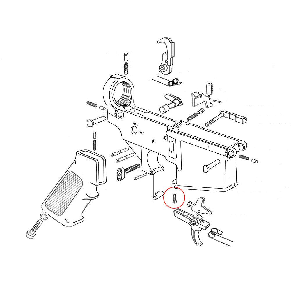 Eemann Tech - Disconnector Spring for AR-15